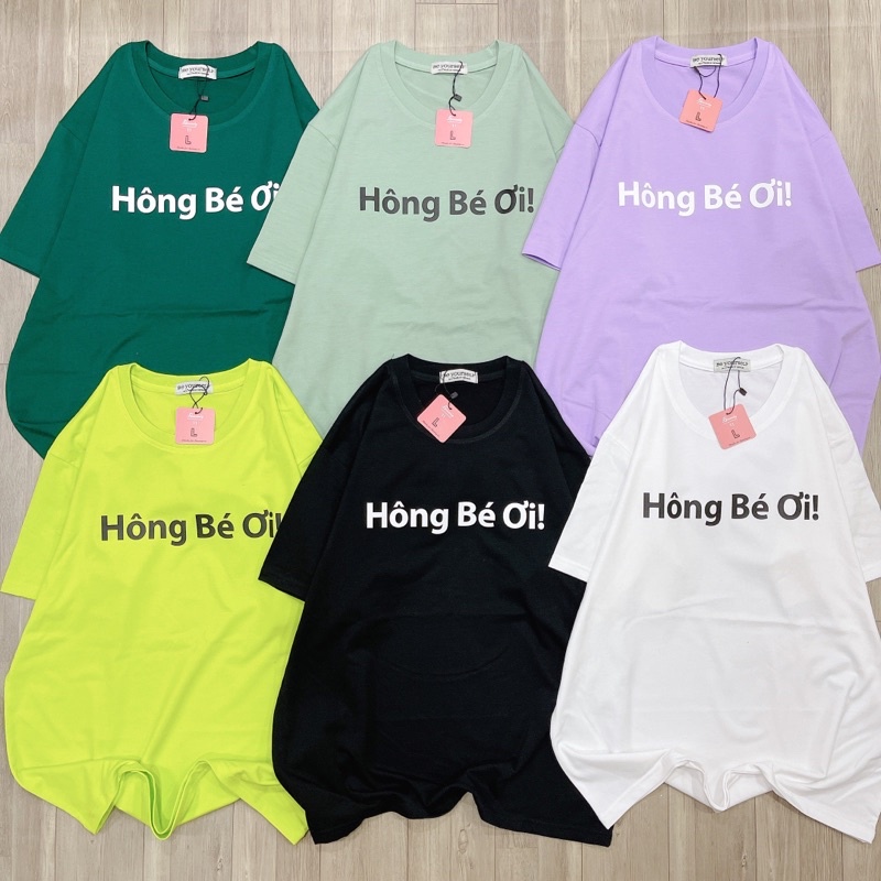 Áo thun Hông Bé Ơi Unisex Hot Trend