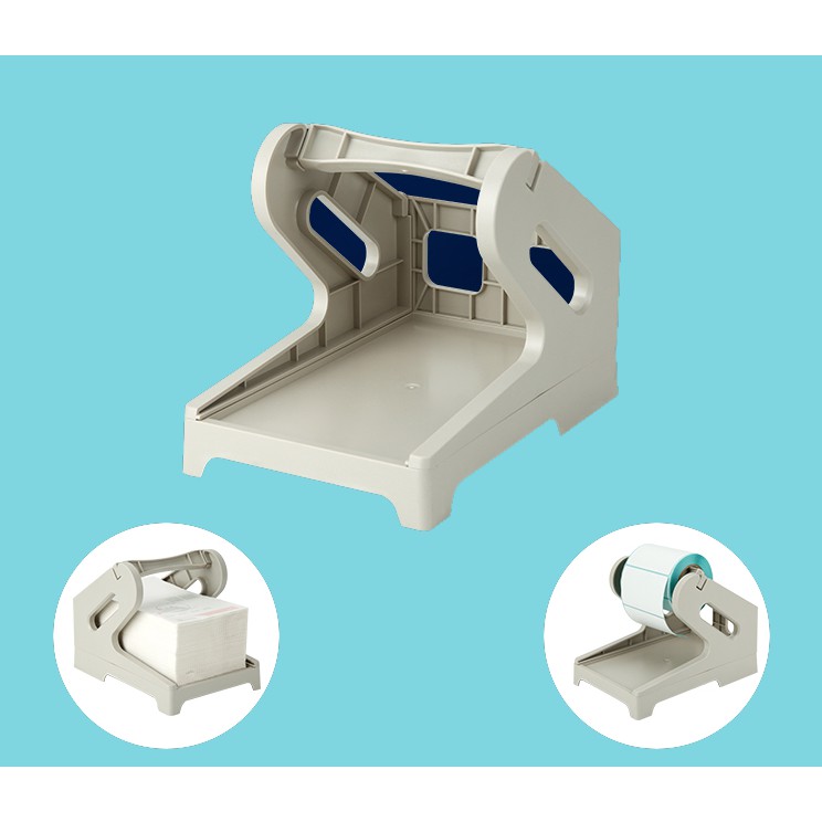 Khay Kệ đựng giấy máy in đơn hàng, giá đỡ giấy in nhiệt, treo giấy cuộn và tệp