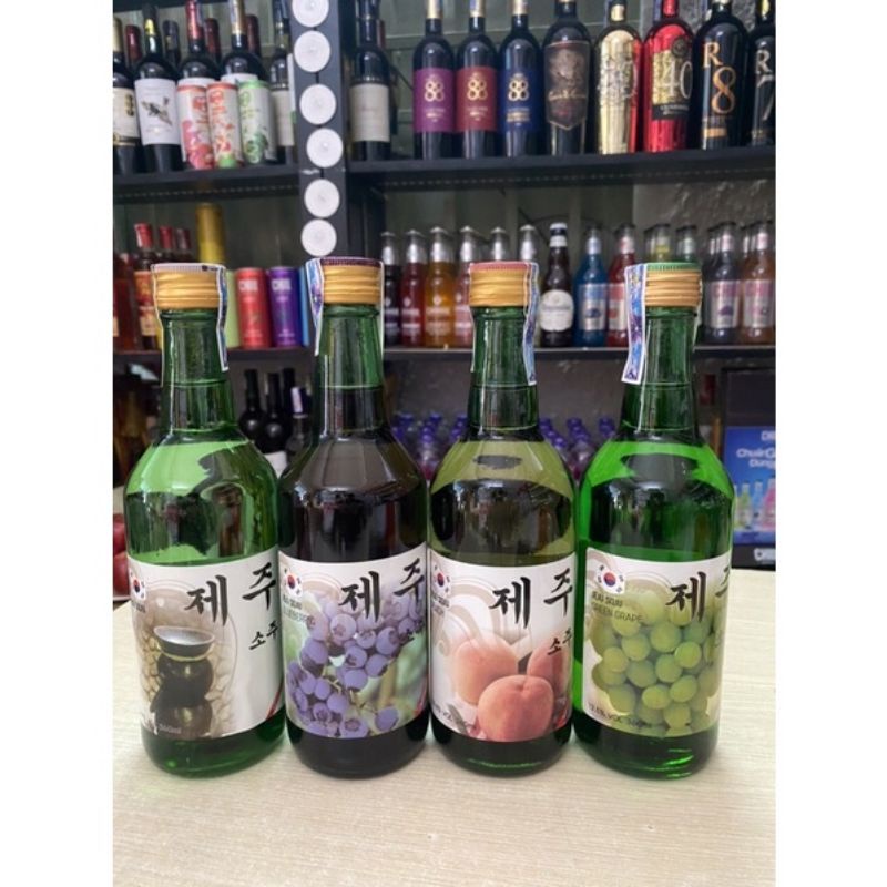 Soju jeju Hàn Quốc 360ml