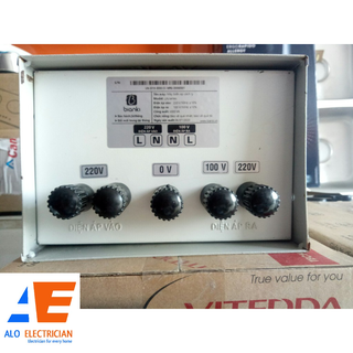 Biến áp cách ly 3000VA hàng dây đồng cao cấp