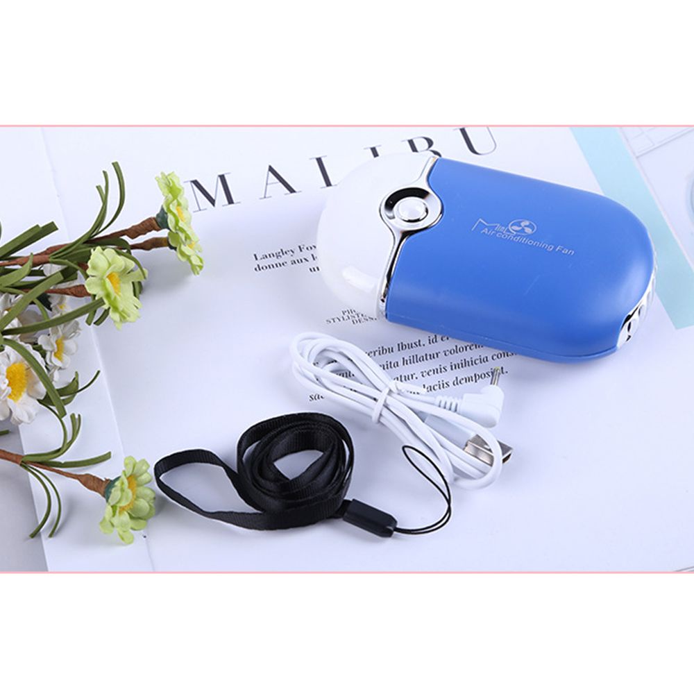 Quạt điều hoà Cầm Tay Làm Khô Lông Mi/Làm Móng Sạc Usb Đa Năng&lt;br&gt;