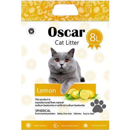 [HÀNG MỚI] Cát Vệ Sinh Cho Mèo Oscar 8L