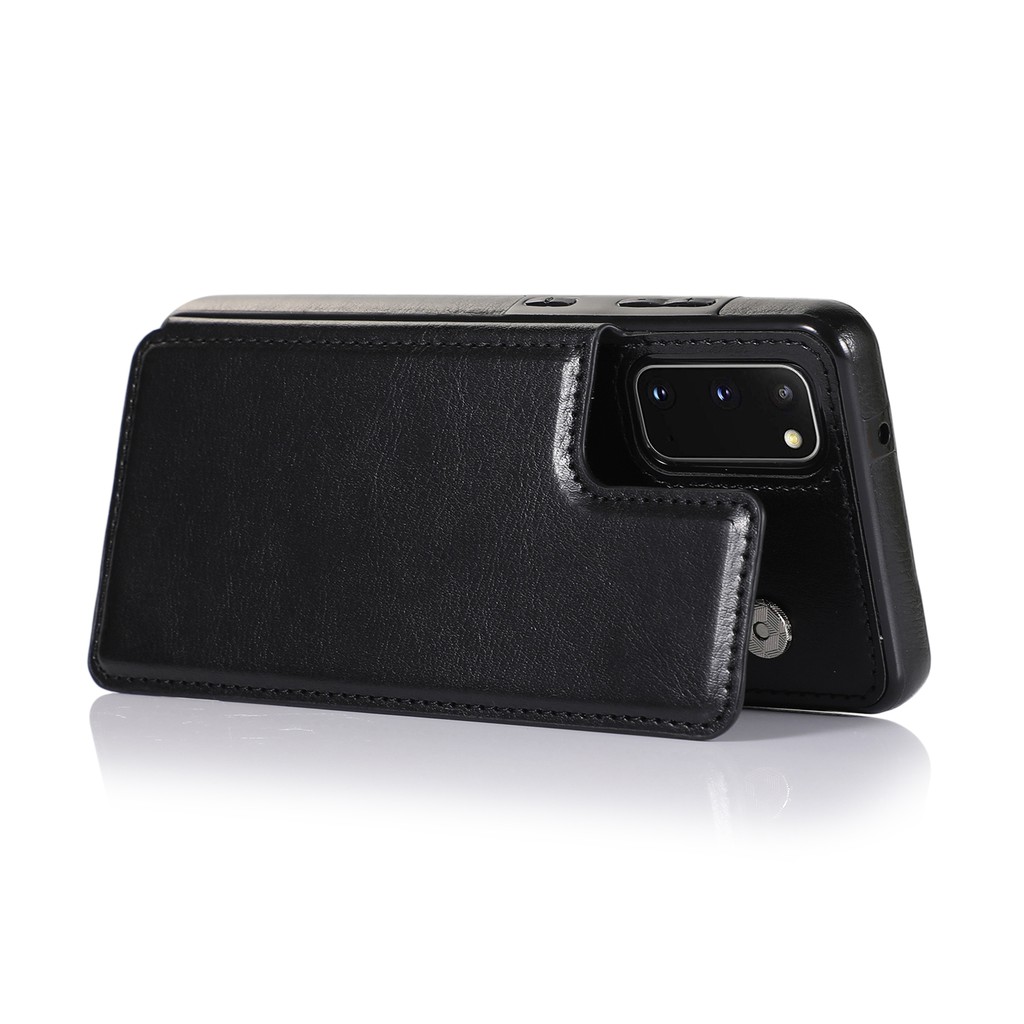 Bao da nắp gập kèm ví + giá đỡ cho SAMSUNG GALAXYS10LITE NOTE 10 LITE A91 A81 A71 A51 A50 A30S A50S A70 A70S | BigBuy360 - bigbuy360.vn