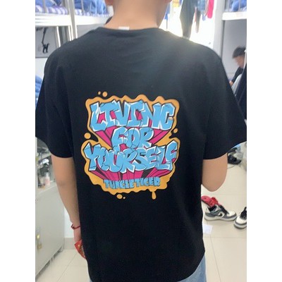 Áo thun tay lỡ Unisex - áo thun nữ Shynstores form rộng có size vải đẹp freeship