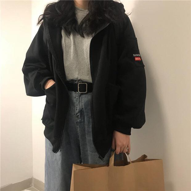 [SIÊU HOT] Áo khoác nỉ ngoại unisex SLEO mặc đôi nam nữ (Sỉ từ 5sp bất kỳ) | BigBuy360 - bigbuy360.vn