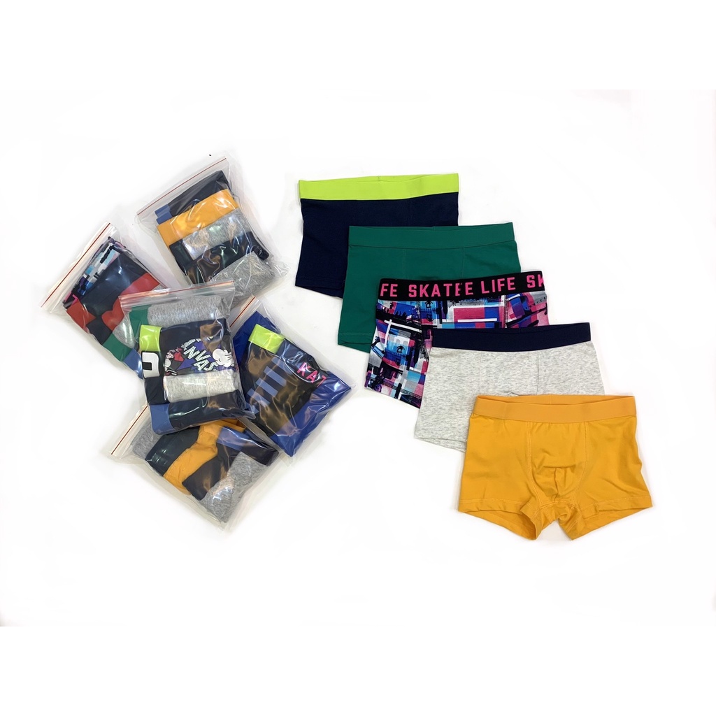 Set 5 sịp đùi HM nhiều màu