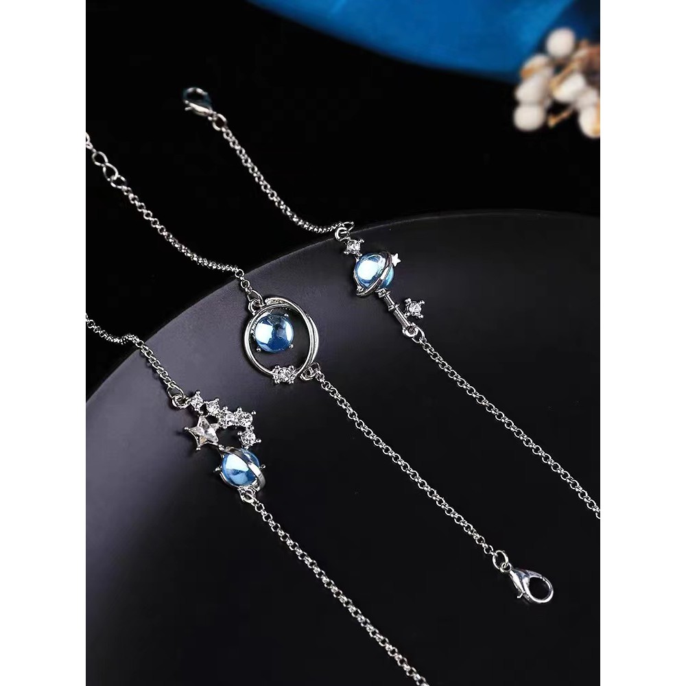 Bộ Vòng cổ + Vòng Tay + Vòng cổ Mặt Hình Vũ Trụ Độc Đáo | BigBuy360 - bigbuy360.vn