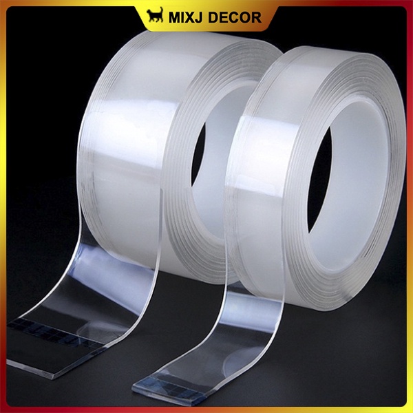 Băng Keo Hai Mặt Siêu Dính. Trong Suốt, GẮN MẶT PHẲNG, TIỆN LỢI. DỄ DÙNG- MIXJ
