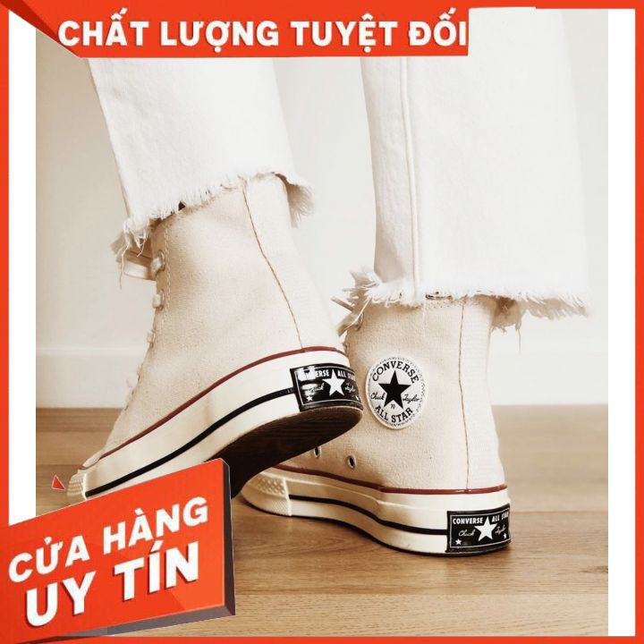 giày sneaker CONVERSEE CHUCK 70S KEM CAO [ 𝗖𝗛𝗜́𝗡𝗛 𝗛𝗔̃𝗡𝗚 ] 🌟Trẻ trung - Năng động - Lịch lãm🌟