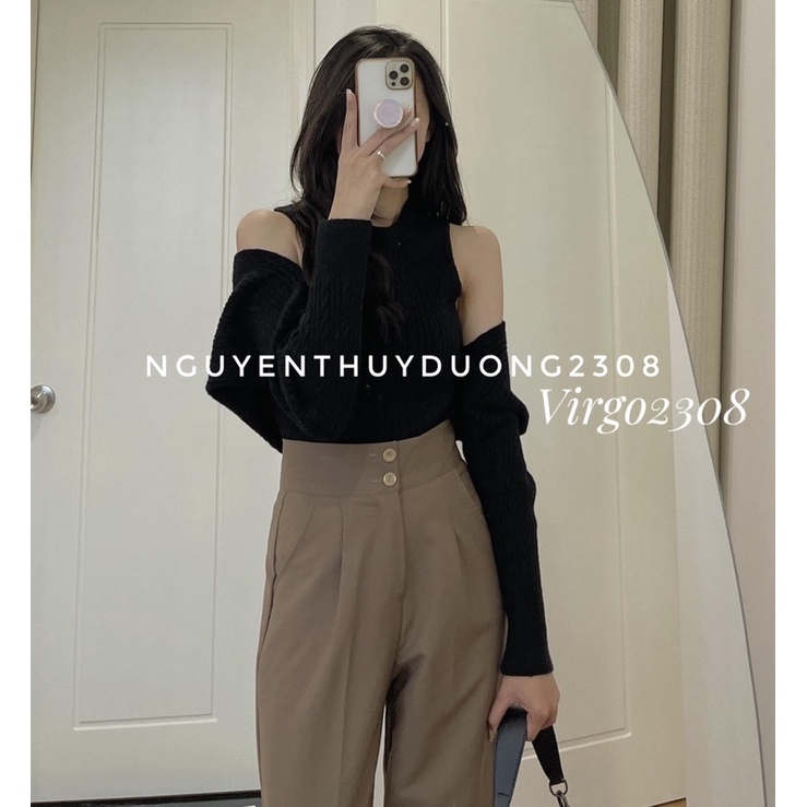 [HÀNG SẴN]SET LEN THỪNG CUTOUT 112 HÀNG QUẢNG CHÂU SIÊU ĐẸP