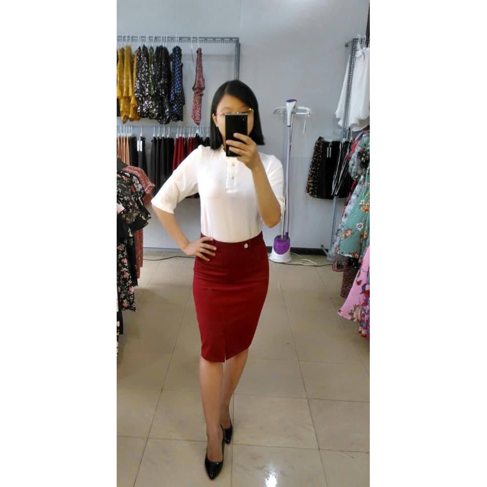 [FLASHSALE+FREESHIP] chân váy bút chì loại I