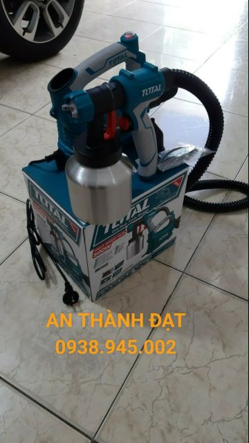 MÁY PHUN SƠN DẦU 500W (BÌNH INOX) XÀI ĐIỆN TOTAL MODEL: TT5006-2