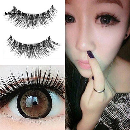 [Hàng mới về] Set 5 cặp lông mi giả màu đen dài và dày mềm tự nhiên