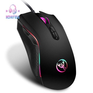 Chuột gaming có dây tích hợp đèn led 7 màu 3200dpi