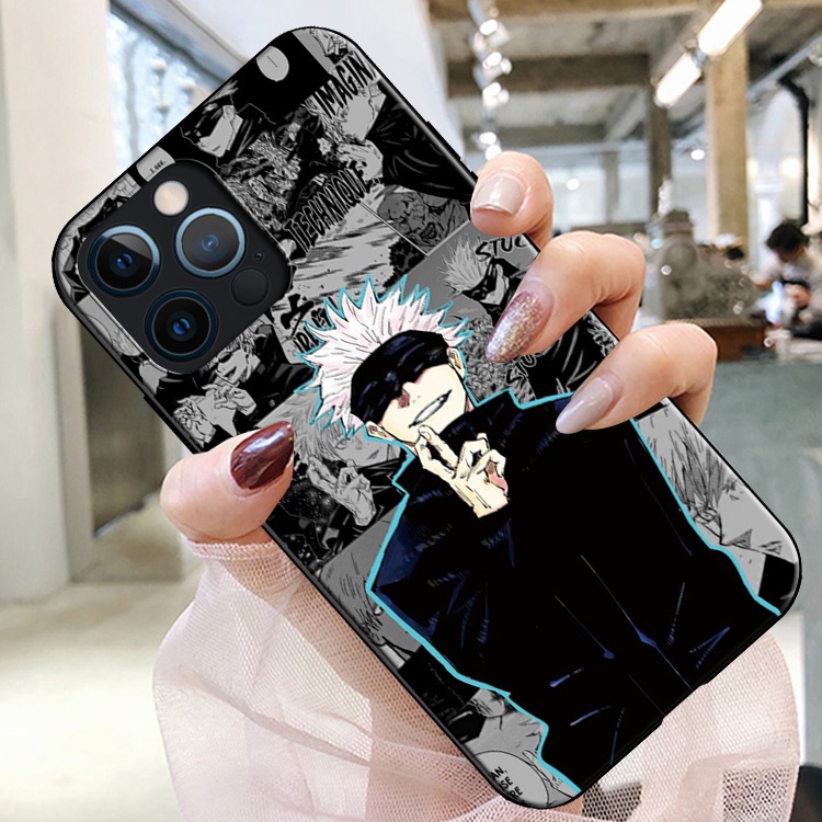 Ốp Điện Thoại Dẻo In Hình Anime Jujutsu Kaisen Gojo Satoru Cho Samsung Galaxy S22 Plus Note 20 Ultra 10 9 8 Plus Lite WR100 Mới