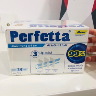Khẩu trang Perfetta cho trẻ em