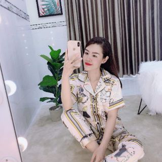 XÃ KHO PIZAMA LỤA SATIN CAO CẤP