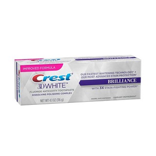 Kem đánh răng Crest 3D White Brilliance 116g