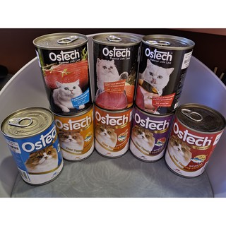PATE lon OSTECH/ OSTECH BLACK vị TUNA/ TUNA & CHICKEN/ TUNA & KANIKAMA/ TUNA & CARROT/ TUNA & PUMPKIN
