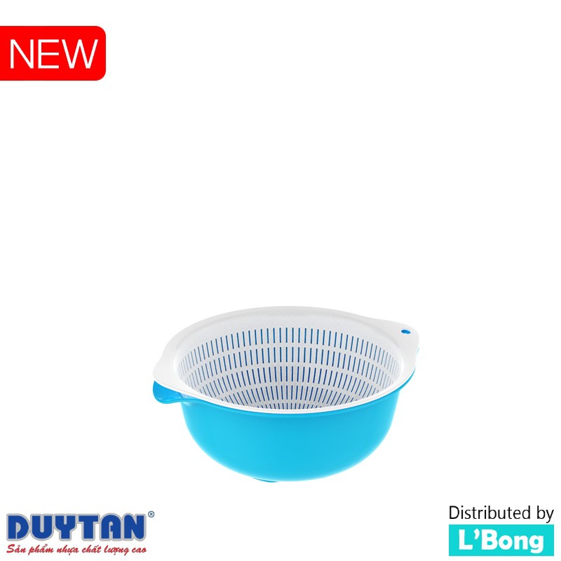 Bộ thau rổ nhựa Duy Tân 2T4 (24 cm)