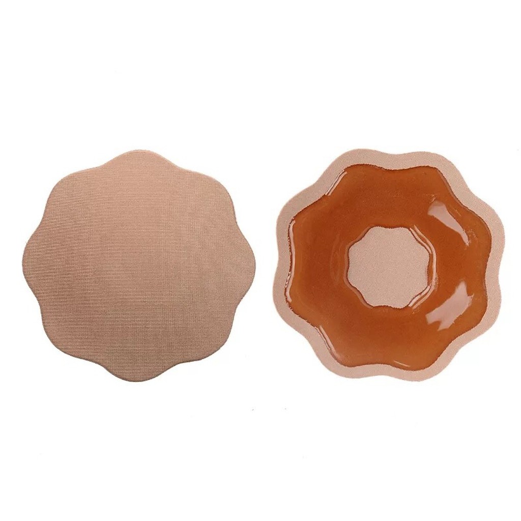 Miếng dán đầu ty hình hoa ( Đen, Da) | BigBuy360 - bigbuy360.vn