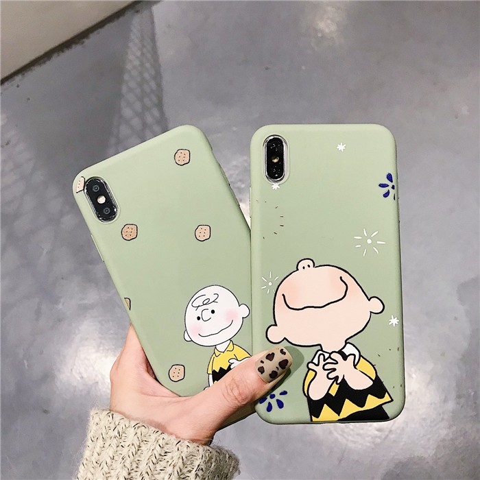 [ OPPO ] Ốp Lưng Silicon Cậu Bé Brown - B074 | BigBuy360 - bigbuy360.vn