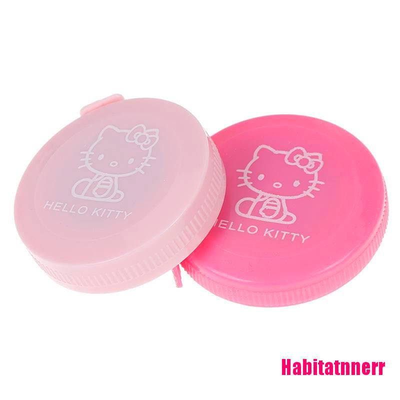 Thước Dây Hình Mèo Hello Kitty Dễ Thương Có Thể Thu Gọn Tiện Dụng Cho Gia Đình