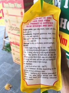 Cơm cháy khô XickTho (chưa chiên) loại 0,5kg