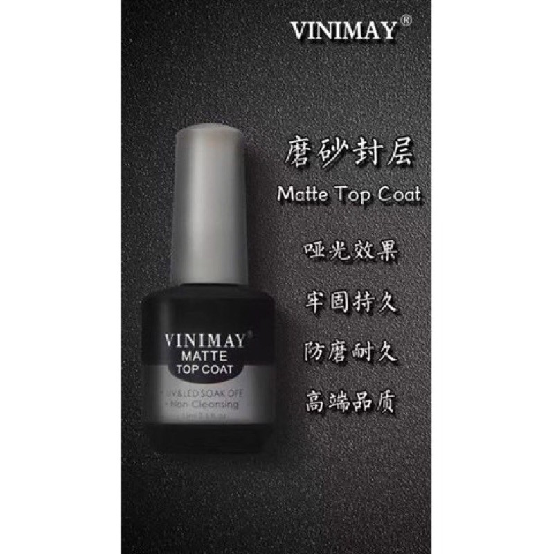 Base top top lì top loang kiềm dầu top kim cương top cường lực gel giọt sương top loang Vinimay ( lẻ chai 15ml)