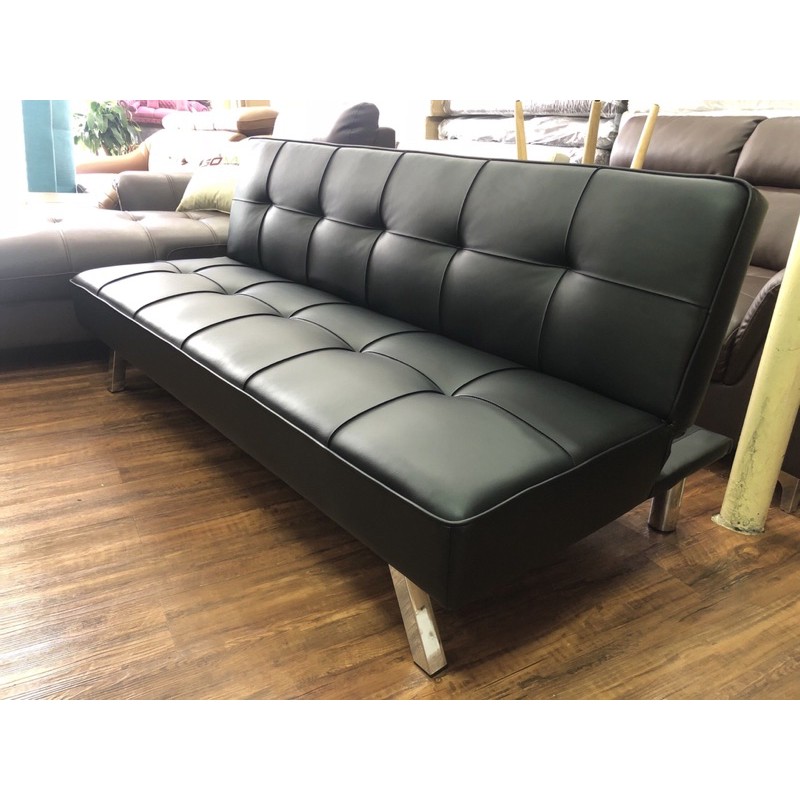 Sofa giường - sofa bed giá rẻ simili màu đen màu xám đậm