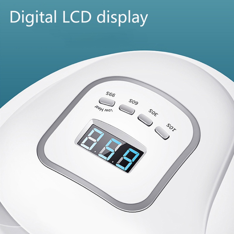 Máy Hong Khô Móng Tay Bằng Tia UV 120W Có Cảm Biến Hồng Ngoại Chuyên Nghiệp