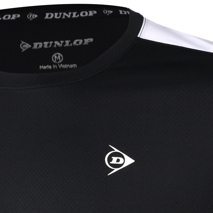 Áo Tennis Nam Dunlop - DATES9055-1 Thoáng khí co giãn thoát mồ hôi tốt phù hợp vận động thể thao chơi cầu lông tennis