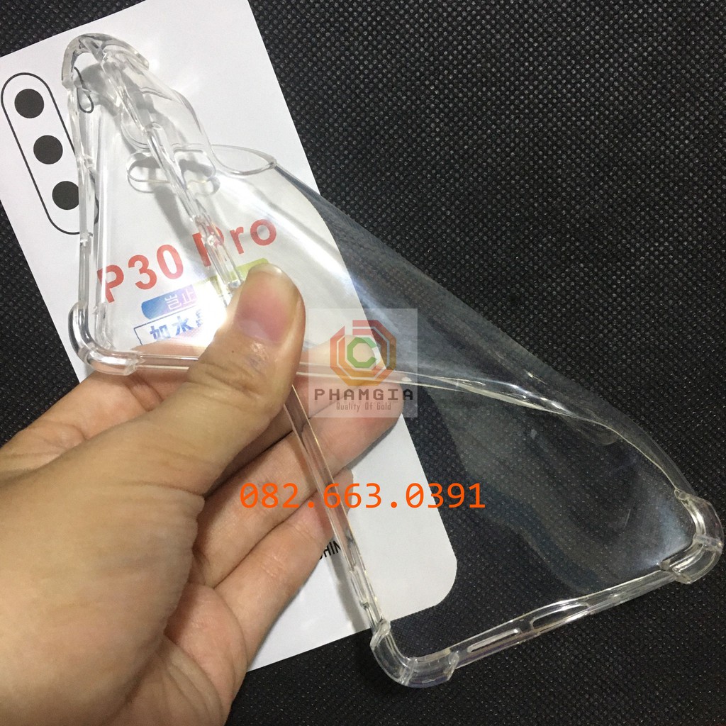 Ốp lưng Huawei P30 pro chống sốc dẻo trong silicon