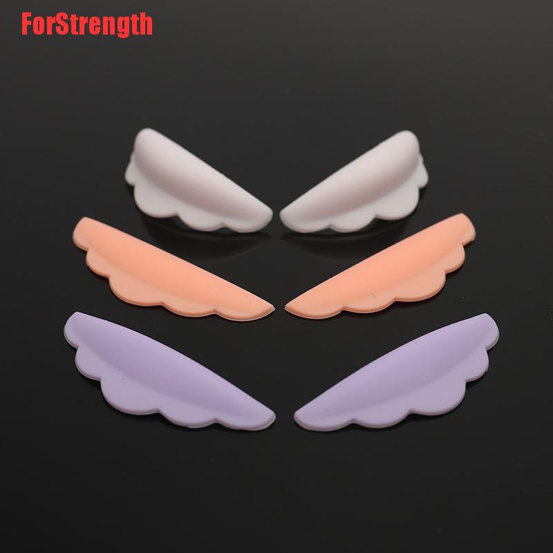 (hàng Mới Về) Set 6 Miếng Silicone Hỗ Trợ Uốn Cong Lông Mi 3d