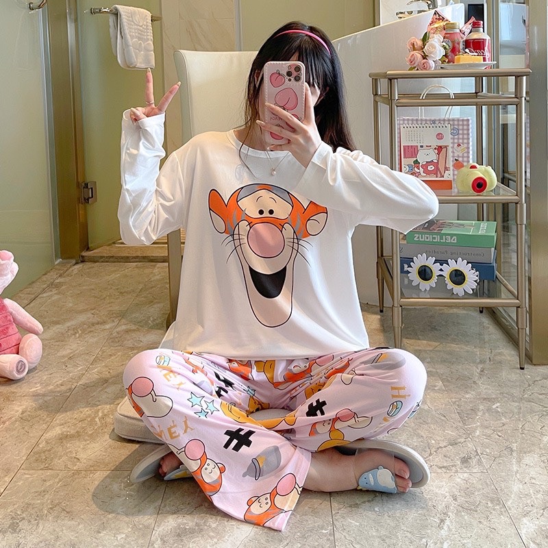 BỘ PIJAMA DÀI TAY , ĐỒ BỘ THUN TAY DÀI, BỘ NGỦ DÀI TAY | BigBuy360 - bigbuy360.vn