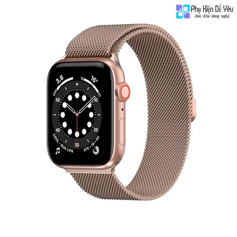 Dây đồng hồ SwitchEasy Mesh Stainless Steel Watch Loop cho Apple Watch 38/40/41/42/44/45mm [CHÍNH HÃNG PHÂN PHỐI]