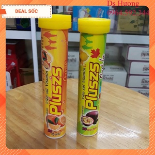 Viên Sủi Vitamin C pluszs Vị Cam Vị Chanh Leo