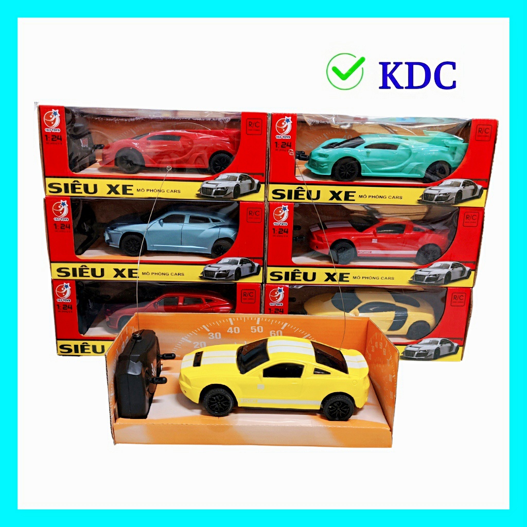 Đồ chơi mô hình KDC Siêu xe Ô tô điều khiển từ xa 2 chiều, 4 chiều - giao màu ngẫu nhiên