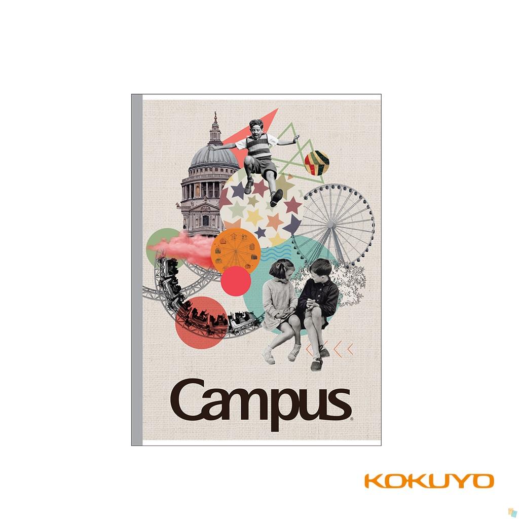 Vở kẻ ngang có chấm Campus Collage Art B5 80 trang chính hãng . ...