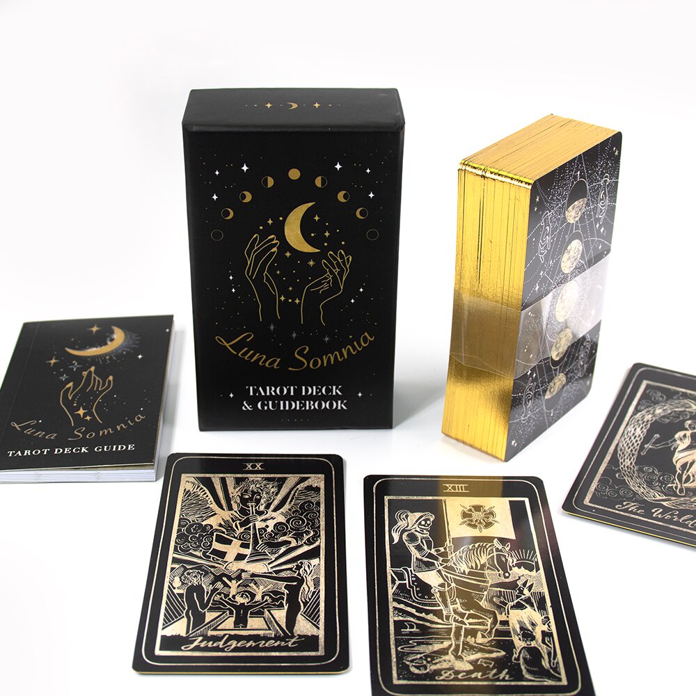 Bộ Bài Luna Somnia Tarot Mạ Vàng G3