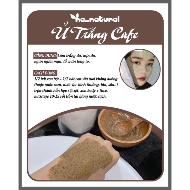 Ủ trắng da cà phê 🔥 LOẠI TỐT 🔥 ủ trắng cafe làm da mịn màng, ngăn ngừa mụn hiệu quả | BigBuy360 - bigbuy360.vn