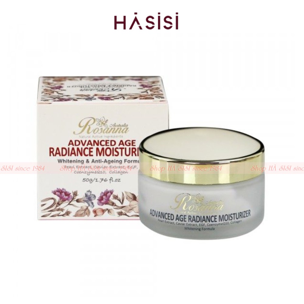 KEM DƯỠNG DA ROSANNA - Advanced Age Radiance Moisturizer 50g