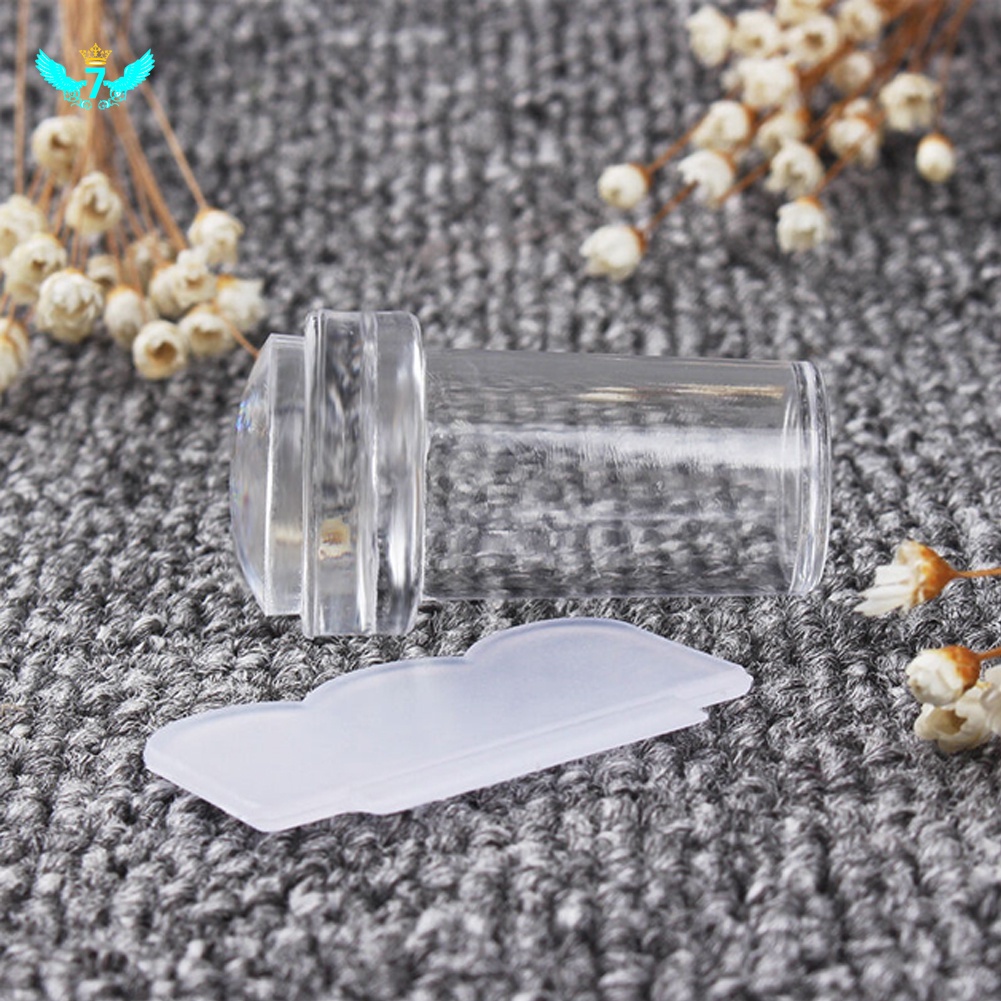 Bộ Dụng Cụ In Hình Móng Tay Nghệ Thuật Cepsn Bằng Silicone 2.4Cm