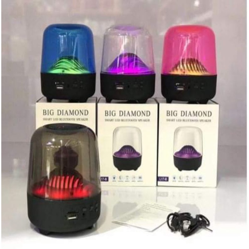 LOA L17BLoa Bluetooth 2 Loa Trên Dưới Trong Suốt Yayusi C7.- Công nghệ kết nối bluetooth 5.0 cực nhanh -