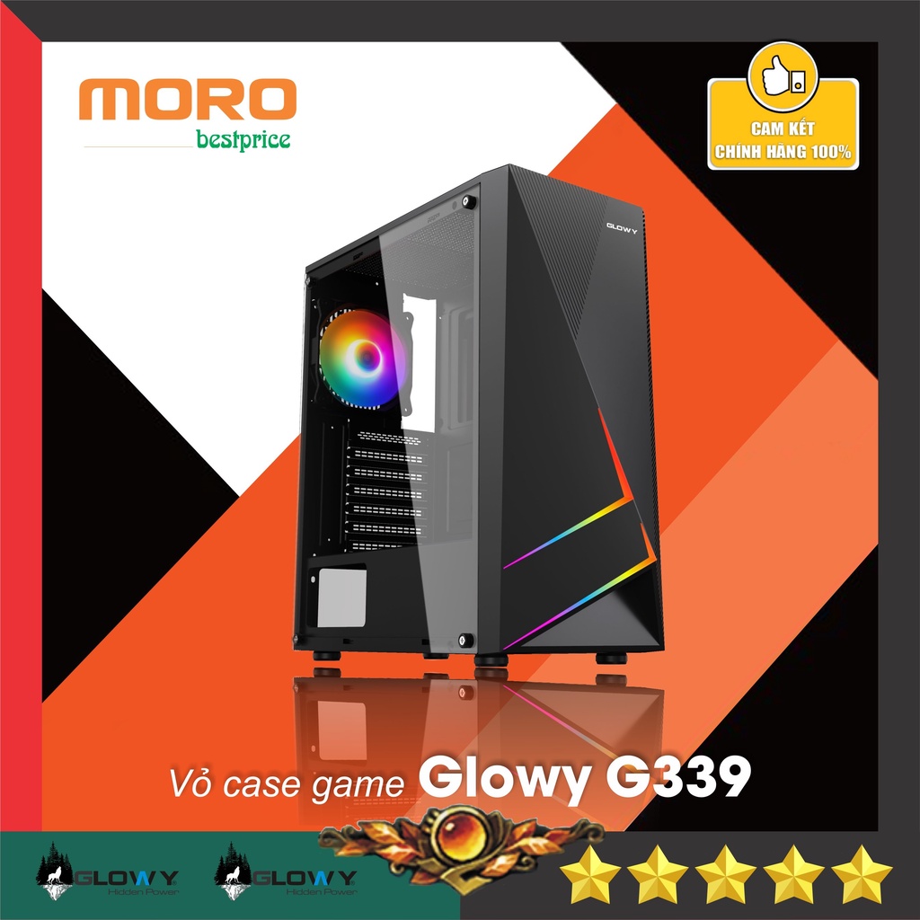 Vỏ case máy tính Gloway G339 LED RGB