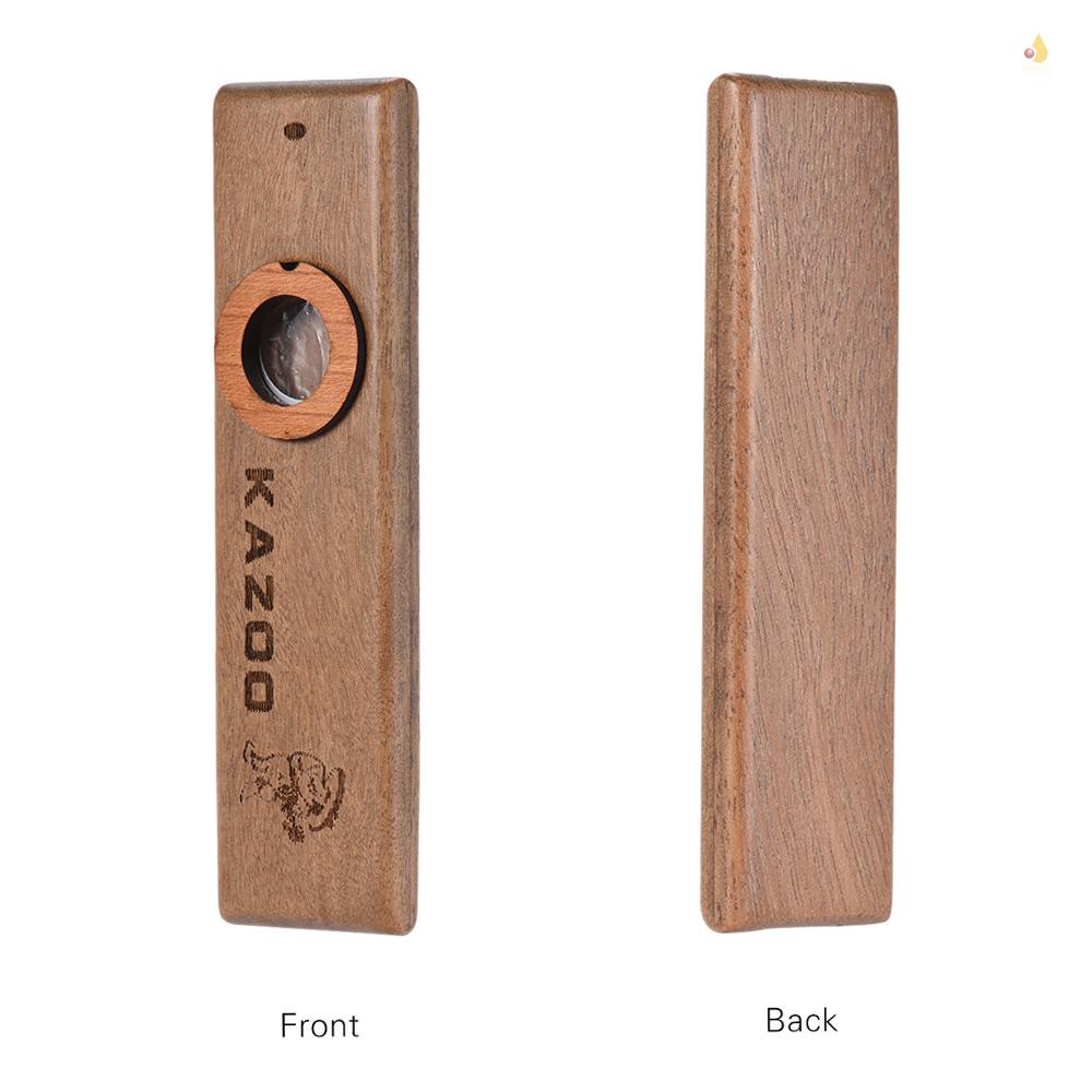 Kèn Kazoo Gỗ Kèm Hộp Kim Loại Cho Người Yêu