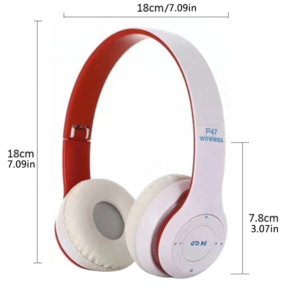 Tai Nghe Bluetooth 4.2 Không Dây P47 Cho Máy Mp3/Mp4