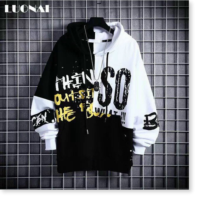 ÁO KHOÁC NAM HOODIES IN HỌA TIẾT MỚI NHẤT NYNA STORE