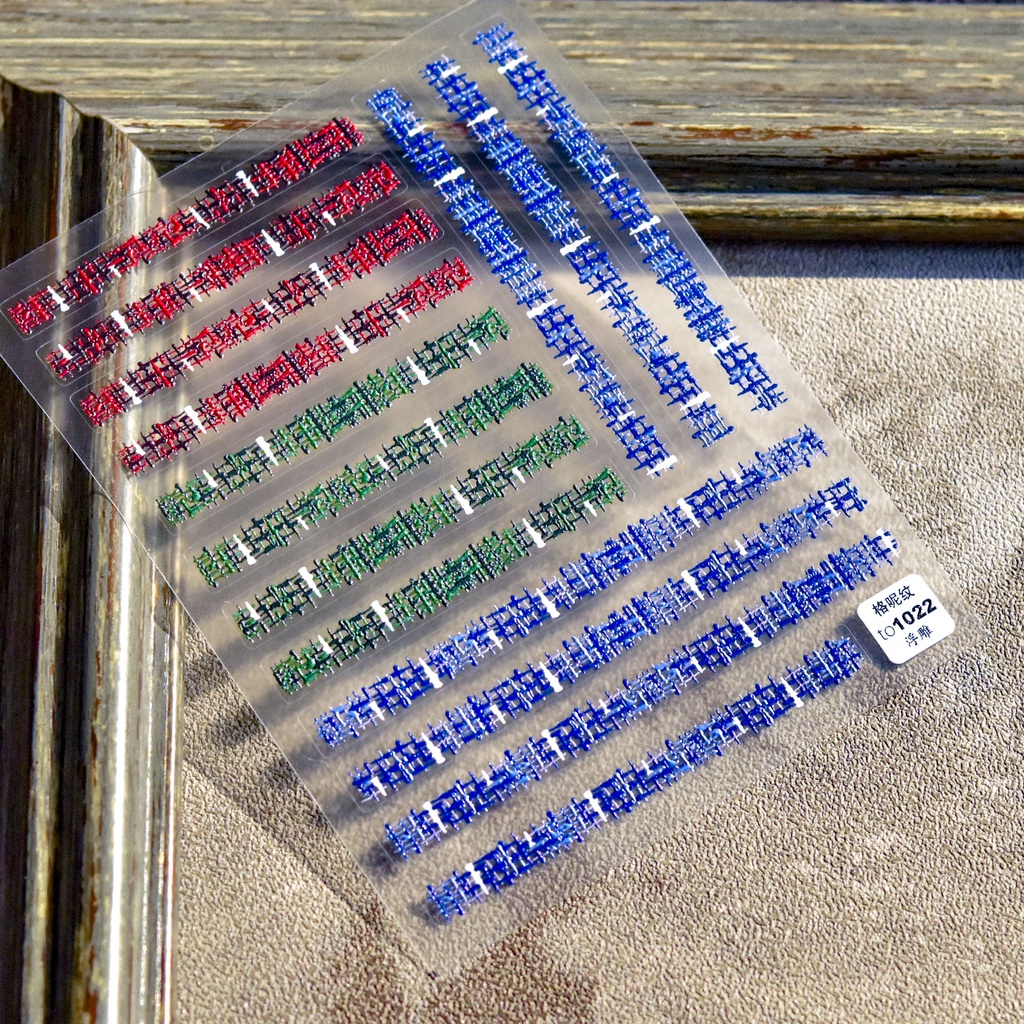 Miếng Dán Trang Trí Móng Tay Bằng Len Xinh Xắn