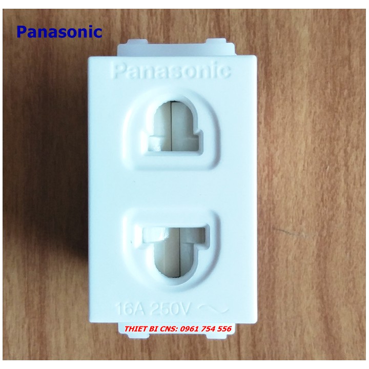 Ổ cắm Đơn - Đôi 2 chấu, 3 chấu Panasonic - Dòng Wide Series - Chính hãng